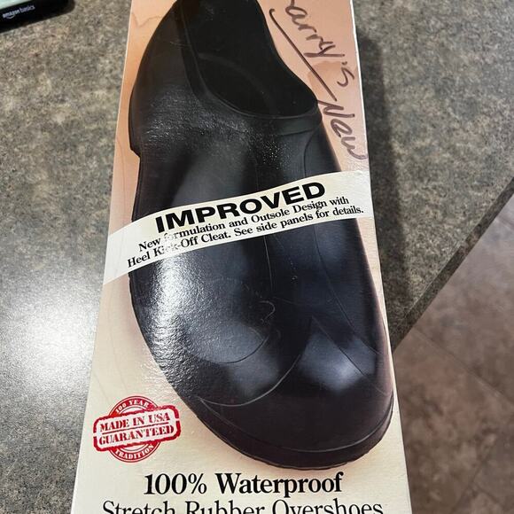 New in box, men’s L-XL Tingley Hi-Top Work,  100% waterproof rubber overshoes - Picture 1 of 6